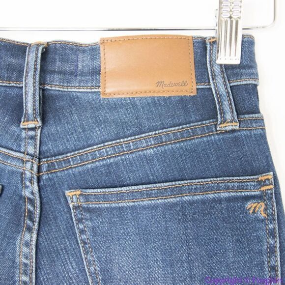NEW Madewell 10" High-Rise Skinny‎ Jeans in Danny Wash: TENCEL™ Denim, 23 - Picture 10 of 14